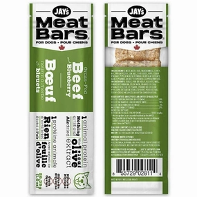 Jay's Meat Bars For Dogs; Beef & Blueberry