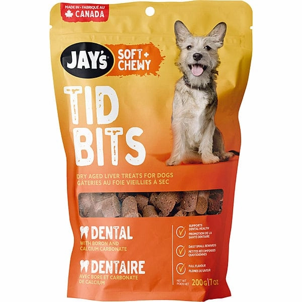 Jay's Soft   Chewy Tid Bits Dental Dog Treats
