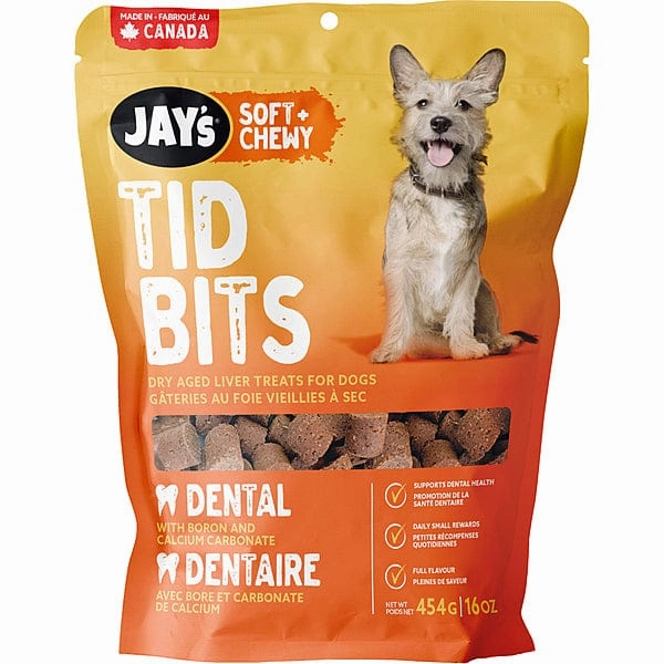 Jay's Soft   Chewy Tid Bits Dental Dog Treats