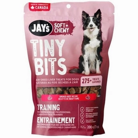 Jay's Soft   Chewy Tiny Bits Training Smoked Beef Dog Treats