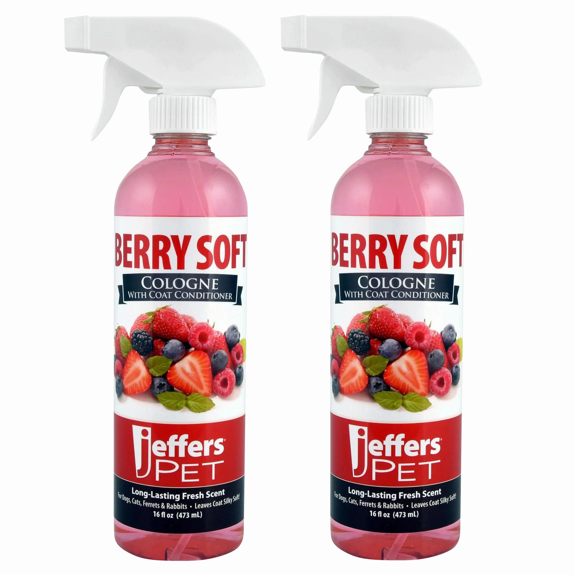Jeffers Pet Colognes with Coat Conditioner, 16 oz Spray