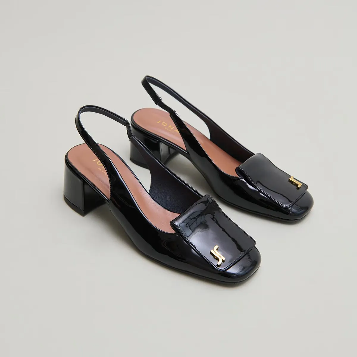 Jonak Women's Shoes 264- Daiki Vernis Noir