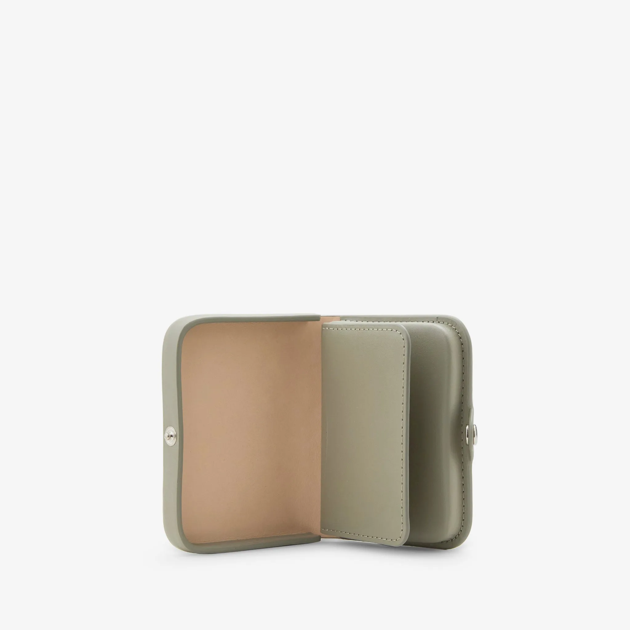 Josh Coin Purse Taupe Green A.P.C. Clothing