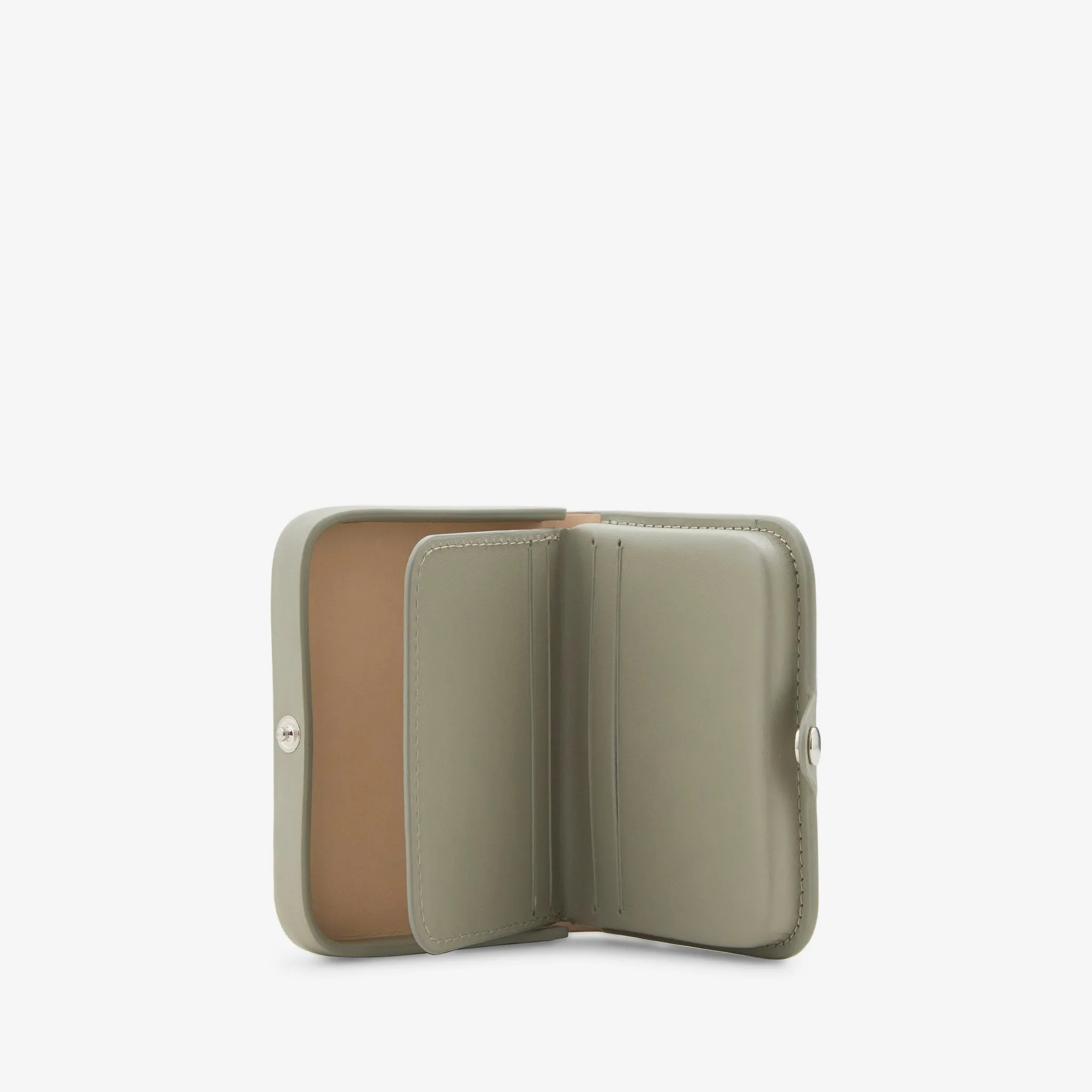 Josh Coin Purse Taupe Green A.P.C. Clothing