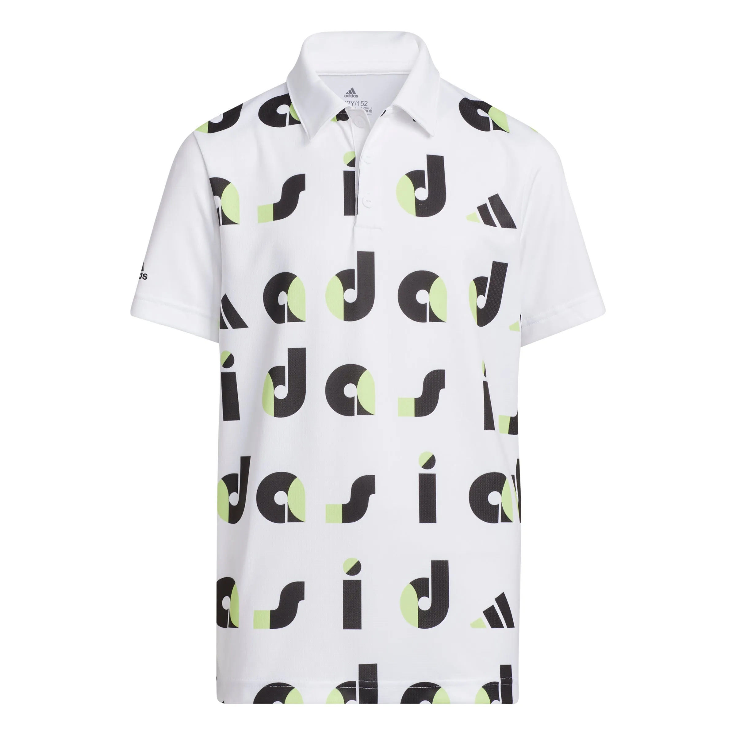 Junior adidas Graphic Print Golf Polo Shirt HC0251