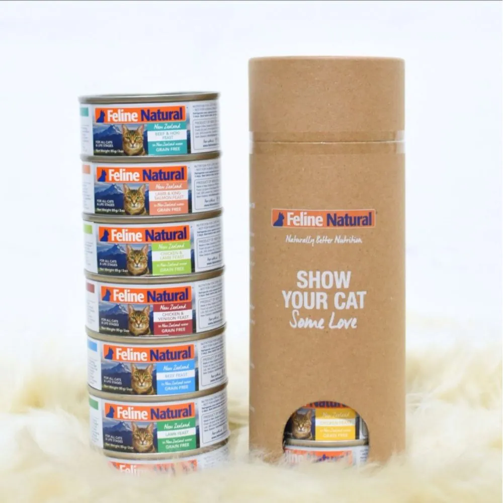 K9 Feline Natural Canister Variety 7 x 85g