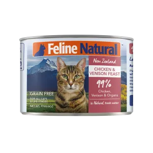 K9 Feline Natural Chicken & Venison Feast 170g