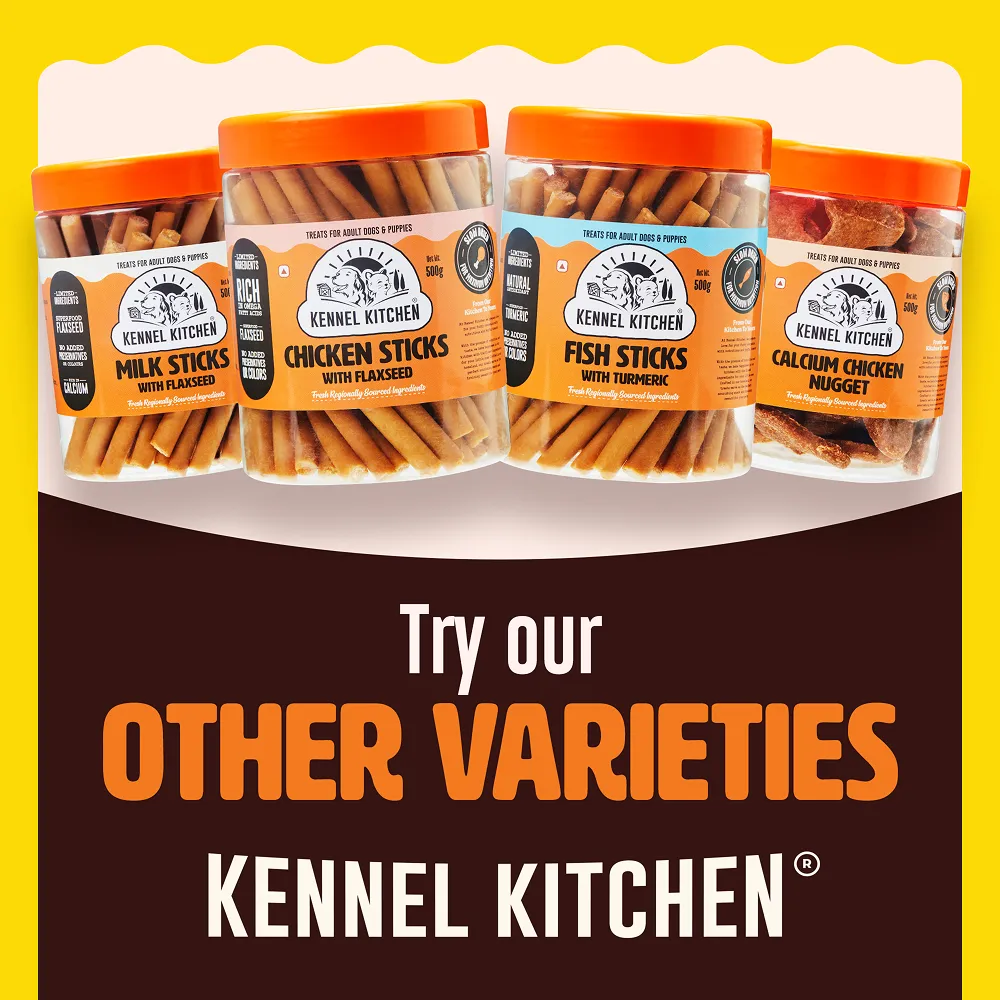 Kennel Kitchen Lamb Sticks with Pumpkin Stick Dog Treats