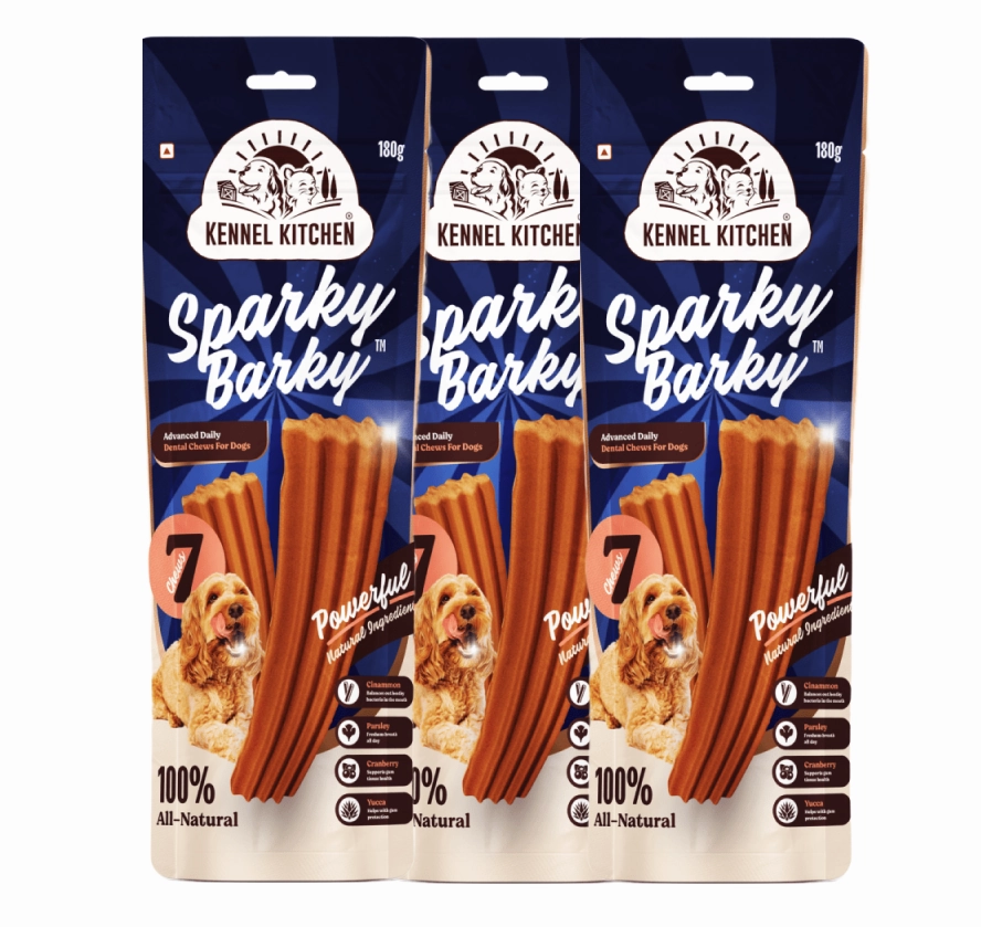 Kennel Kitchen Chicken Sparky Barky Dental Dog Treats