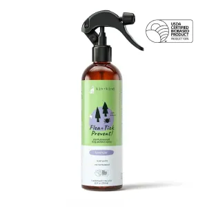 Kin   Kind Dog Flea   Tick Prevent! Protect Spray Lavender 12oz