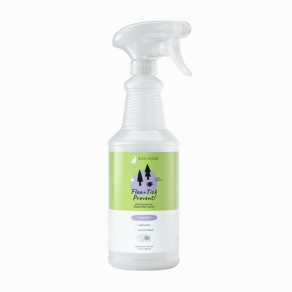 Kin   Kind Dog Flea   Tick Prevent! Protect Spray Lavender 32oz