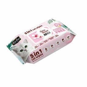 Kit Cat - Anti Bacterial Wipes for Cats Cherry Blossom (80pk)
