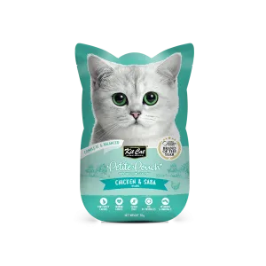 KitCat Cat Petite Pouch Complete & Balanced - Chicken & Saba in Aspic 70g