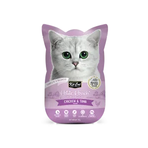 KitCat Cat Petite Pouch Complete & Balanced - Chicken & Tuna in Aspic 70g