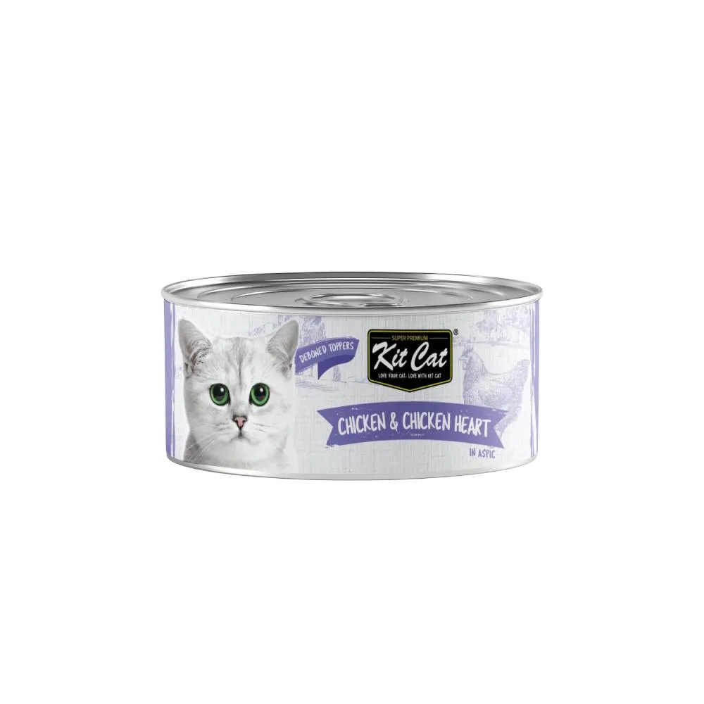 KitCat Deboned Chicken & Chicken Heart 80g