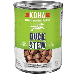 KOHA Grain & Potato Free Duck Stew Canned Dog Food
