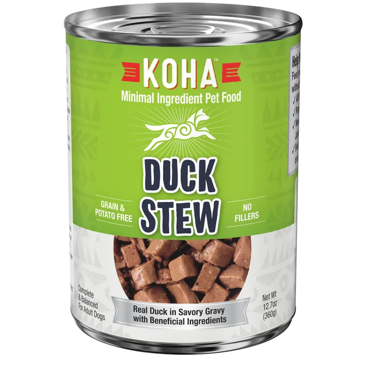 KOHA Grain & Potato Free Duck Stew Canned Dog Food