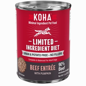 KOHA LID Beef Entre Canned Dog Food