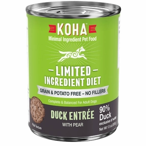 KOHA LID Duck Entre Canned Dog Food