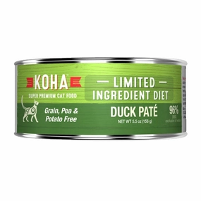 KOHA LID Grain-Free Duck Pate Wet Cat Food