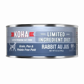 KOHA LID Grain-Free Rabbit Au Jus Wet Cat Food