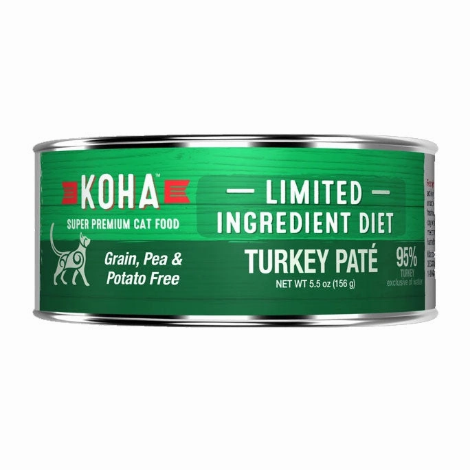 KOHA LID Grain-Free Turkey Pate Wet Cat Food