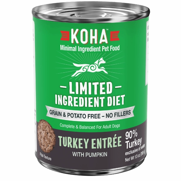 KOHA LID Turkey Entre Canned Dog Food
