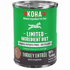KOHA LID Turkey Entre Canned Dog Food