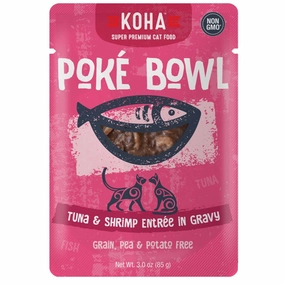 KOHA Pok Bowl Tuna & Shrimp in Gravy Wet Cat Food