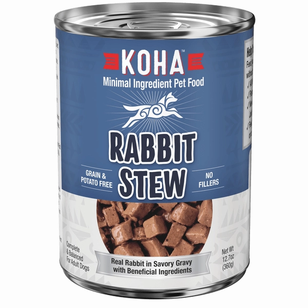 KOHA Rabbit Stew Canned Dog Food