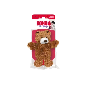Kong Dr. Noyz Teddy Bear Plush Dog Toy - XS