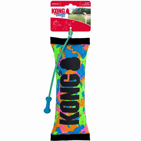 KONG Bunji High-Viz Bumper Dog Toy