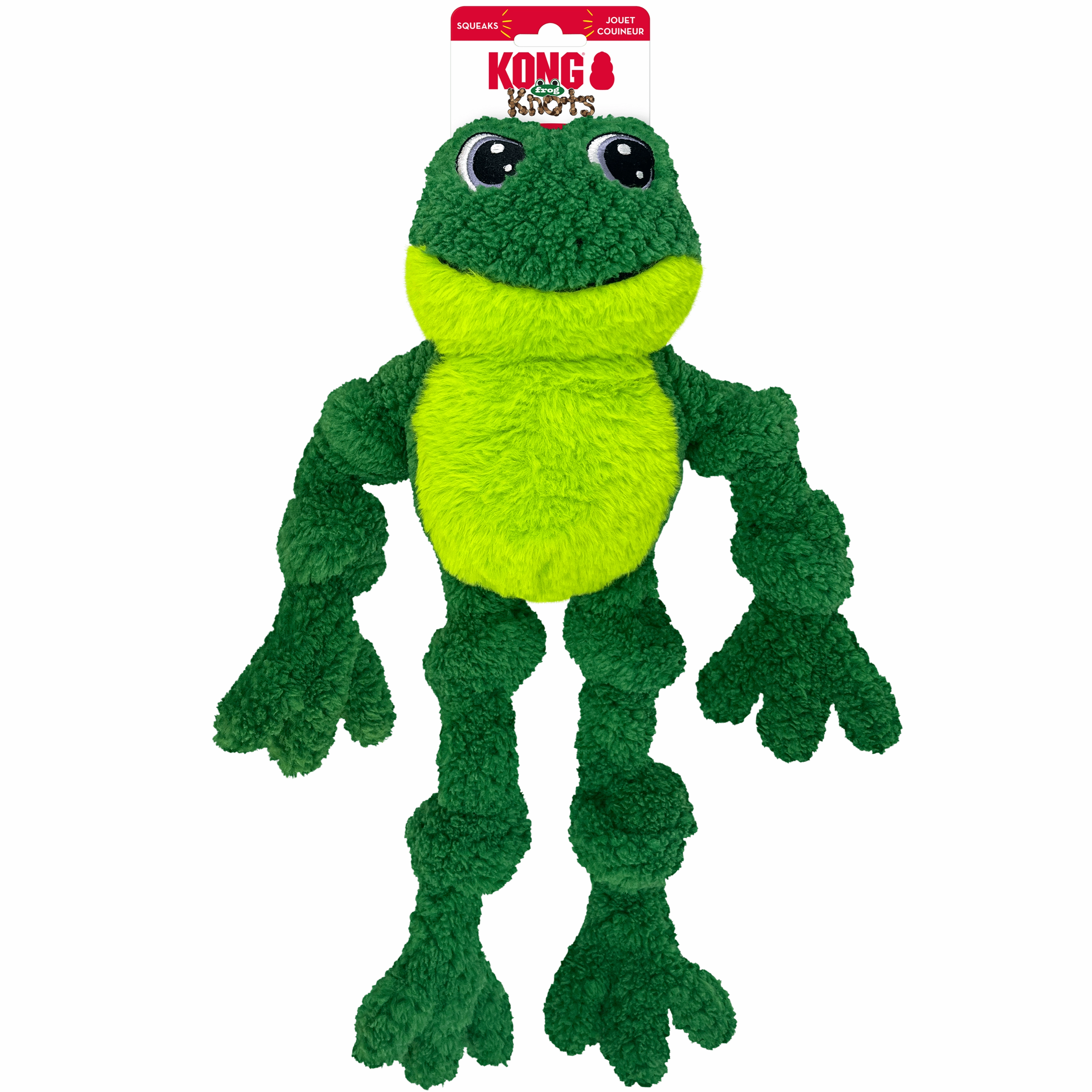 KONG Knots Frog Dog Toy