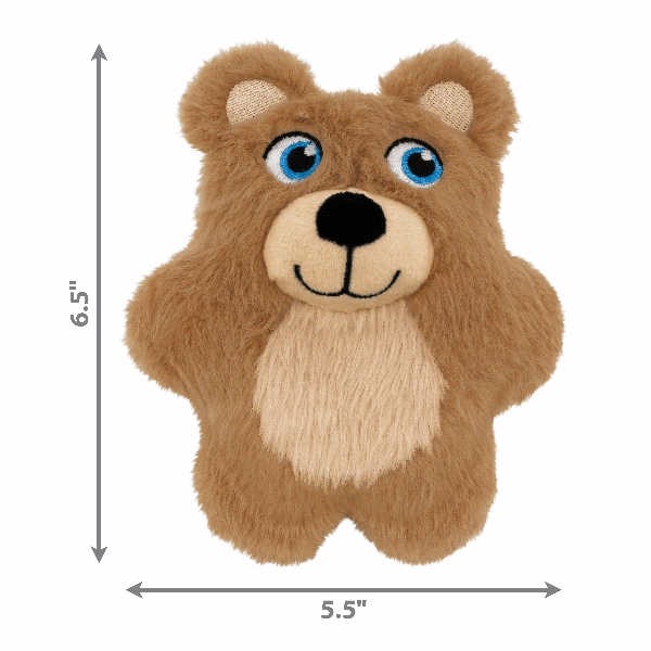 KONG Snuzzles Kiddos Teddy Bear Dog Toy