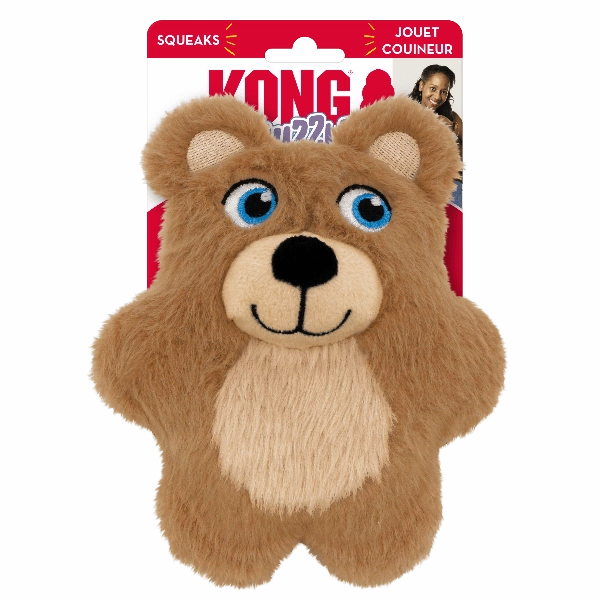 KONG Snuzzles Kiddos Teddy Bear Dog Toy