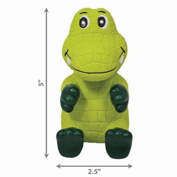 KONG Wiggi Alligator Dog Toy
