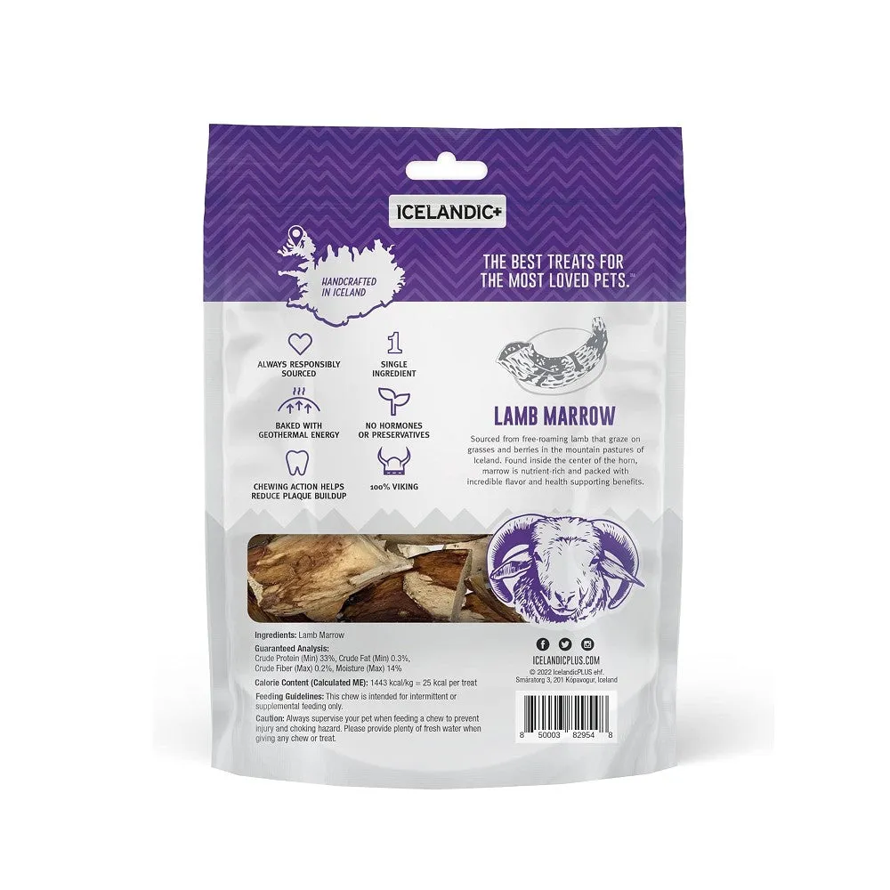 Lamb Marrow Whole Pieces Dog Treats
