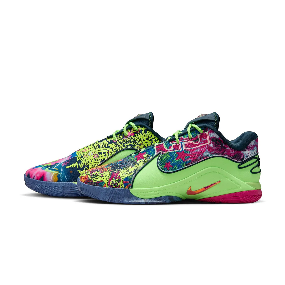 Lebron XXII BW EP 'Blustery Fireberry Ghost Green'