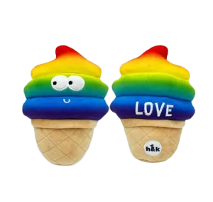 Lulubelle's Power Plush - Fro-Yo Pride Cone
