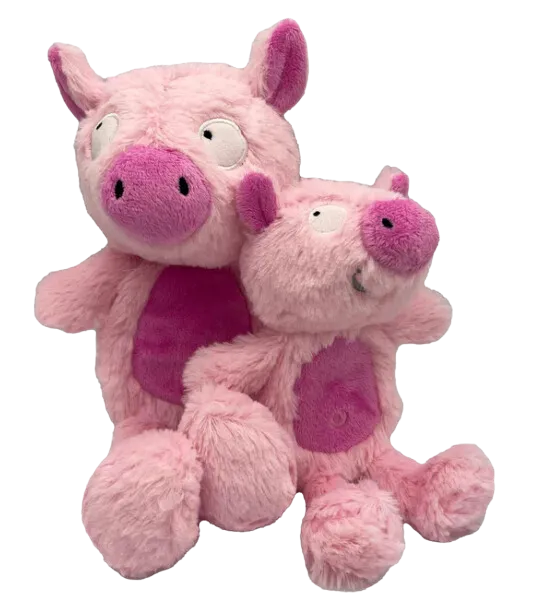Lulubelles Slappies Piggie Smalls Dog Toy