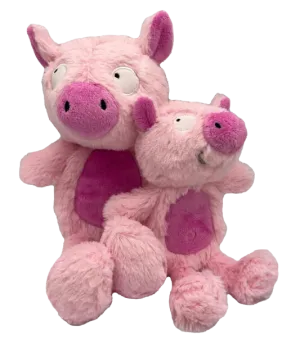 Lulubelles Slappies Piggie Smalls Dog Toy