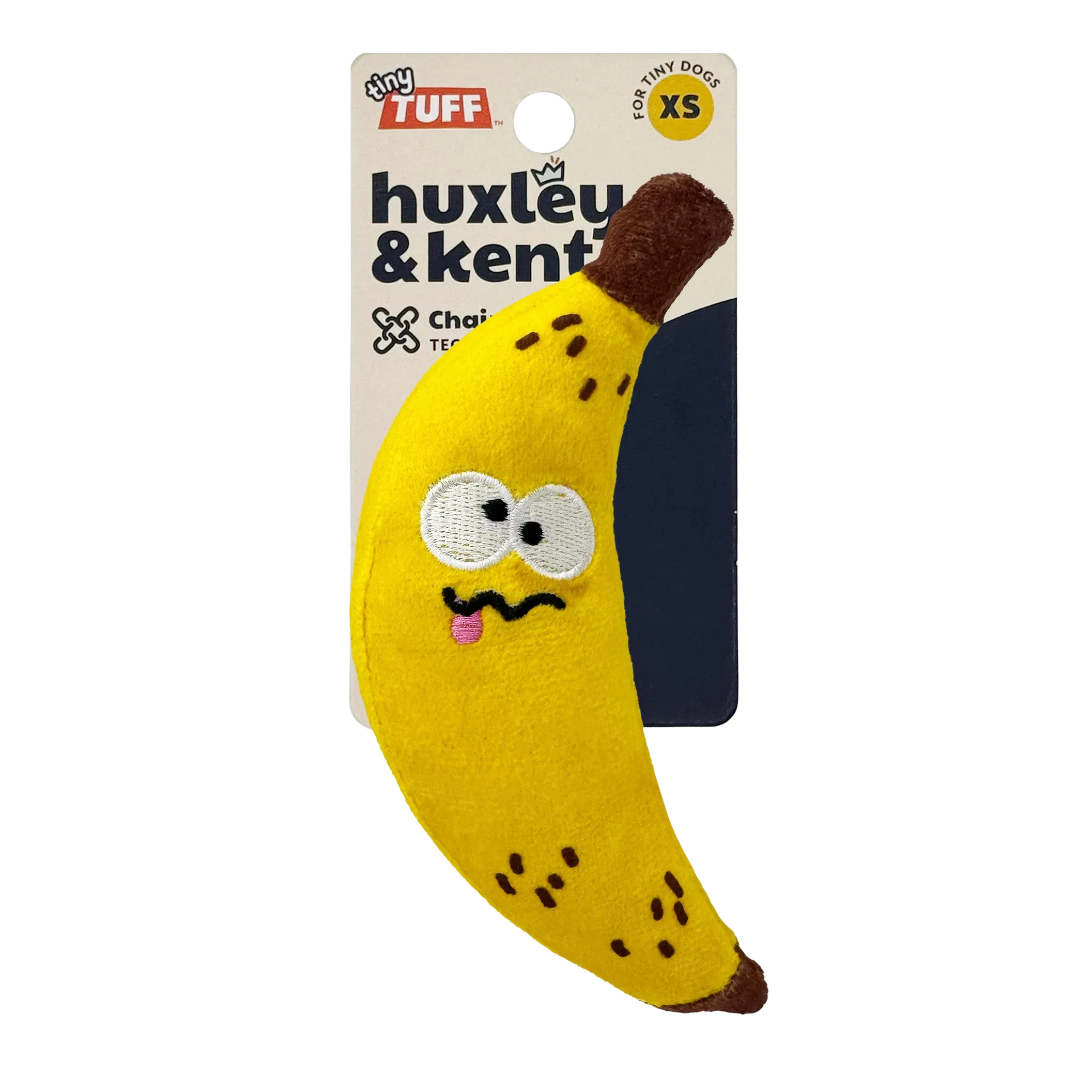 Lulubelles Tiny Tuffs Dog Toy - Bruiser Banana