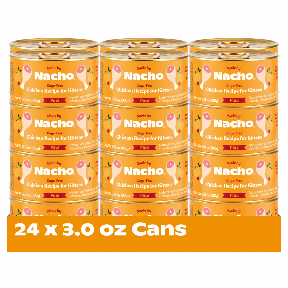 Made By Nacho Cage-Free Chicken Recipe Pate For Kittens