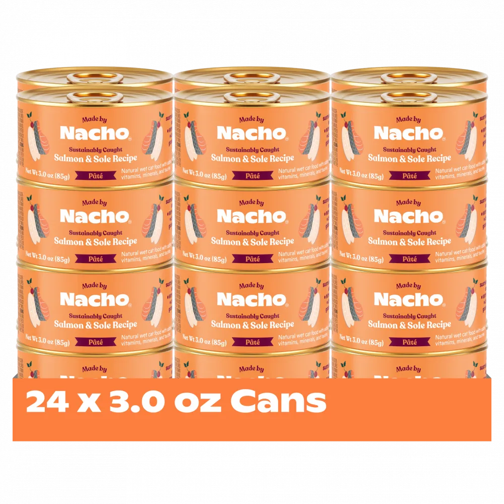 Made By Nacho Sustainably Caught Salmon & Sole Recipe Pate