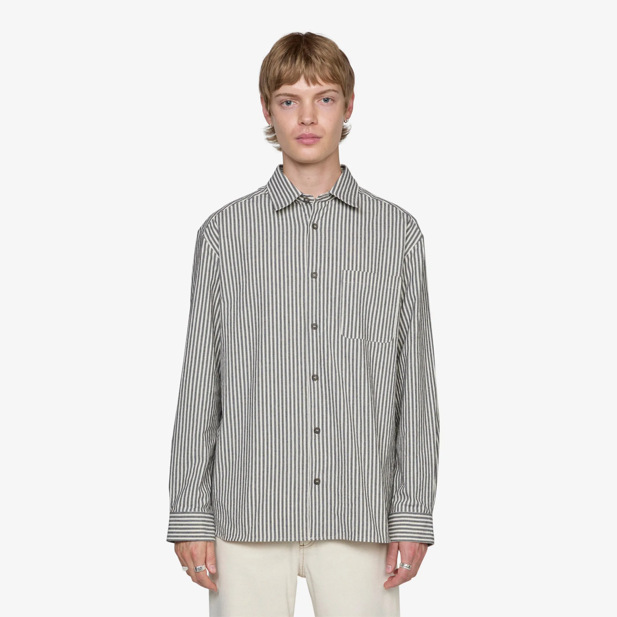 Malo Overshirt Black A.P.C. Clothing