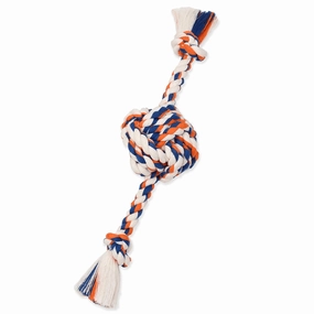 Mammoth Flossy Chews Rope Ball with Rope Ends Dog Toy