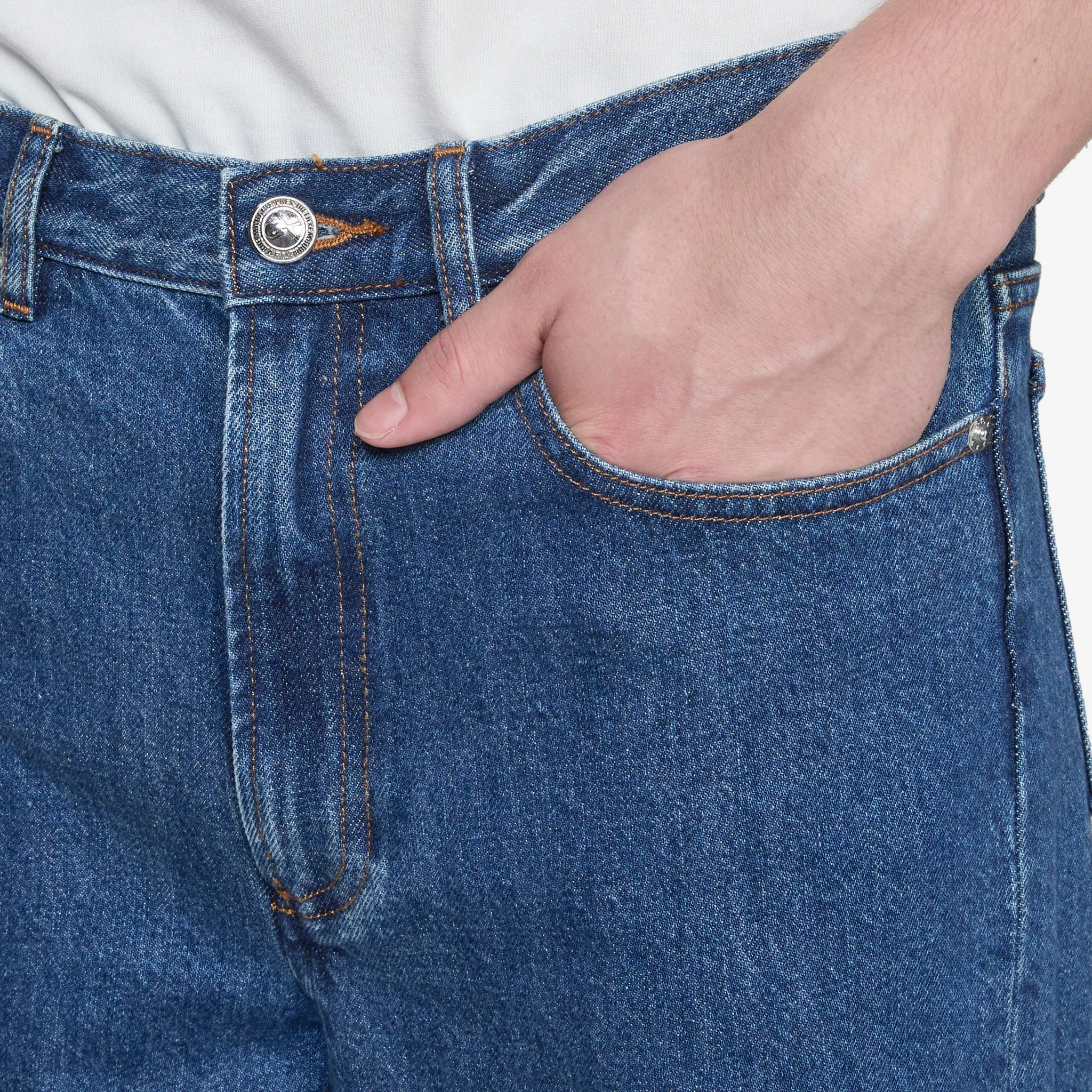 Martin Jean Stonewashed Indigo A.P.C. Clothing