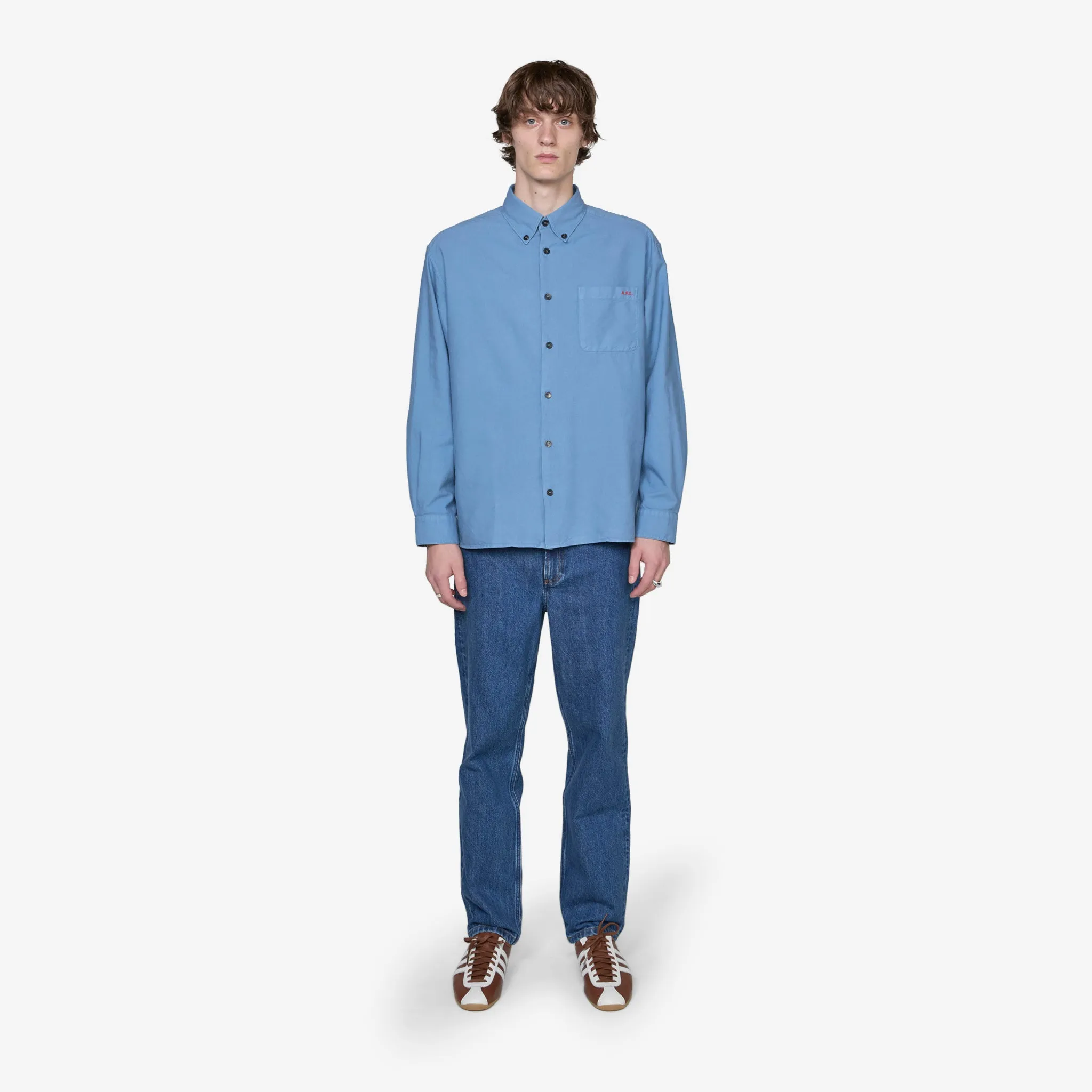 Martin Jean Stonewashed Indigo A.P.C. Clothing