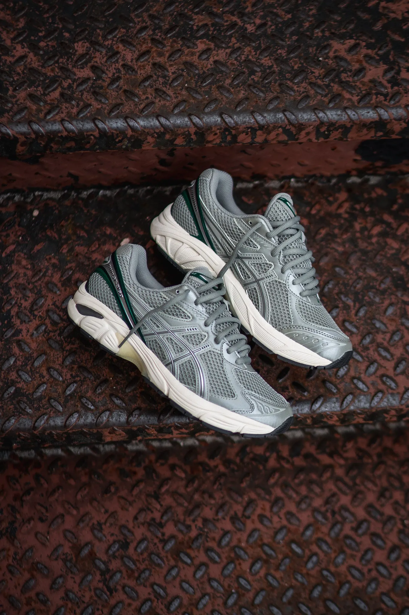 Mens Asics GT-2160 (Seal Grey/Jewel Green)