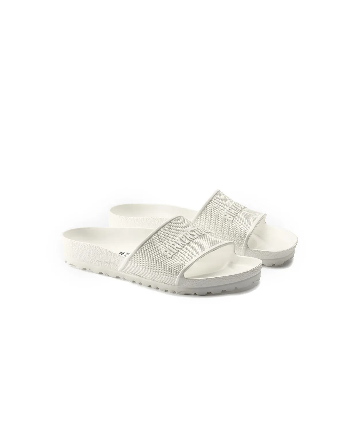 Mens Birkenstock Shoes Birkenstock Barbados EVA White Sandals